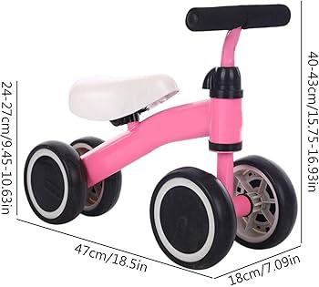 Amazon.co.jp: 用4輪車乗用玩具バランスバイクの赤ちゃん頑丈な