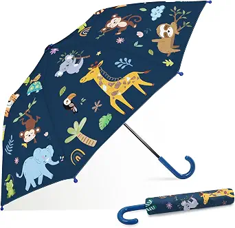 Kids Umbrella for Girls and Boys, Lightweight and Portable, Compact Toddler Umbrella