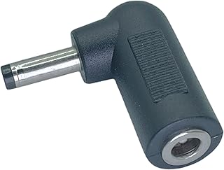 【カモン(COMON)製】DC変換L型アダプタ(外径4.0φ/内径1.7φ(メス⇔オス)【4017-L】