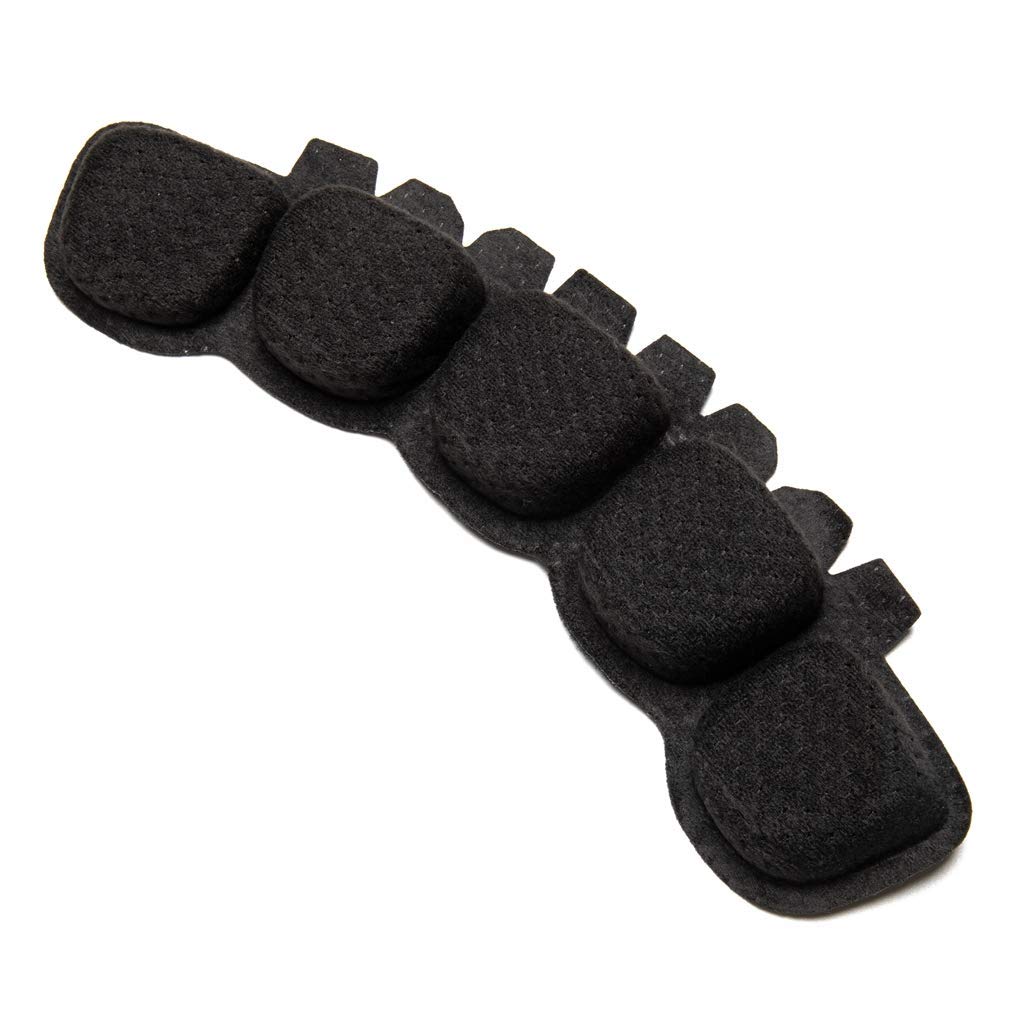 Airsoft Helmet Pads Tactical Helmet Replacement Accessories Soft EVA Foam Insert Motorcycle Padding Kits Bicycle Bike Mats For Costume Cosplay Fast Mich Cs Army Ach Fma Usmc Pasgt Black