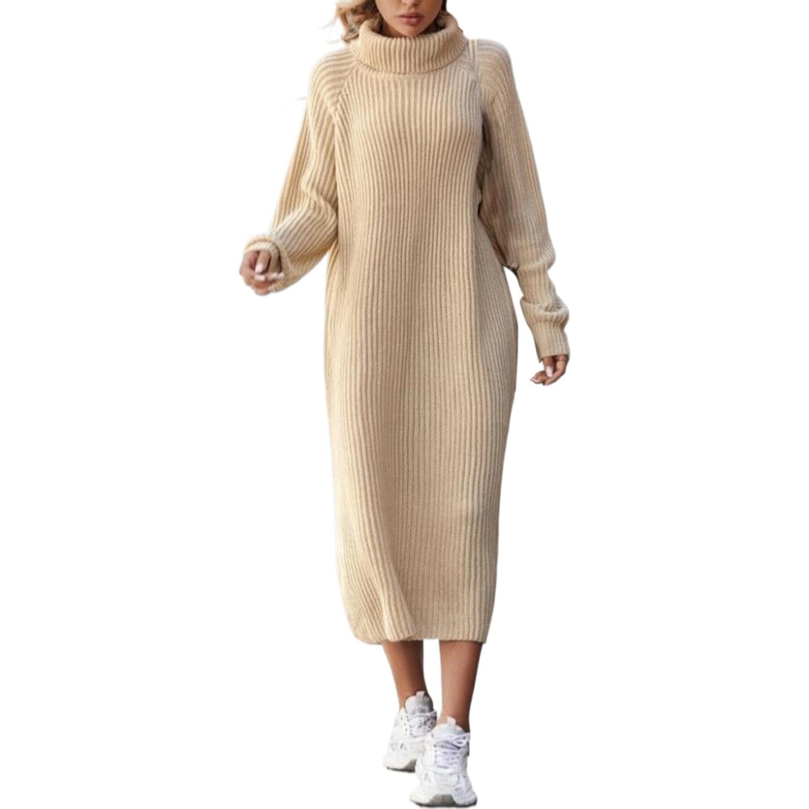 YCBMINGCAN Pull Surdimensionné Pour Femme - Col Rond Doux - Manches Longues - Tricot Creux - Pull En Polaire Pour Femme - Beige, Bleu, S