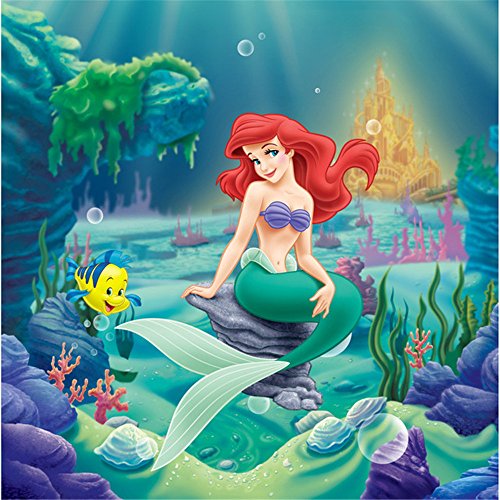Vv 7x5ft Under The Sea Background Backdrops Little Mermaid Photography Backdrop Ocean Kids Birthday Party Photo Studio Props Wantitall