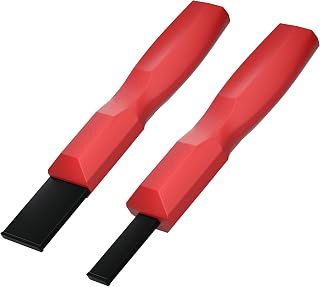 Carbide Scraper, Gasket Scraper 1-1/4 Inch and 5/8 Inch-Super Scraper Tool for Metal and Automotive Tungsten Carbide Scraper Set 2 Pack