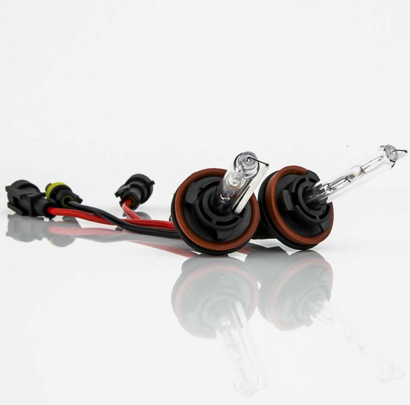 Xentec H11 (H8/H9) 5000K HID Xenon Bulb bundle with 35W EP Alloy Slim Ballast (Ivory White)