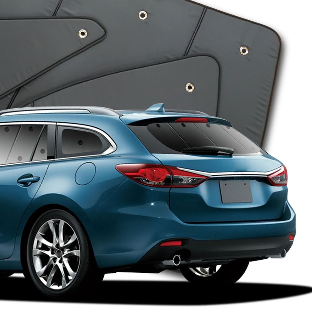 Amazon | 趣味職人 プライバシー サンシェード 車 MAZDA6 アテンザ 