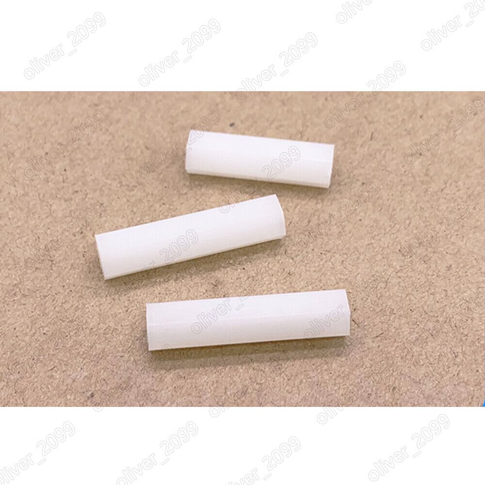 M2 M3 M4 Female-Female White Nylon Hex Column Standoff Support Spacer Pillar (M4 x 20mm,200)