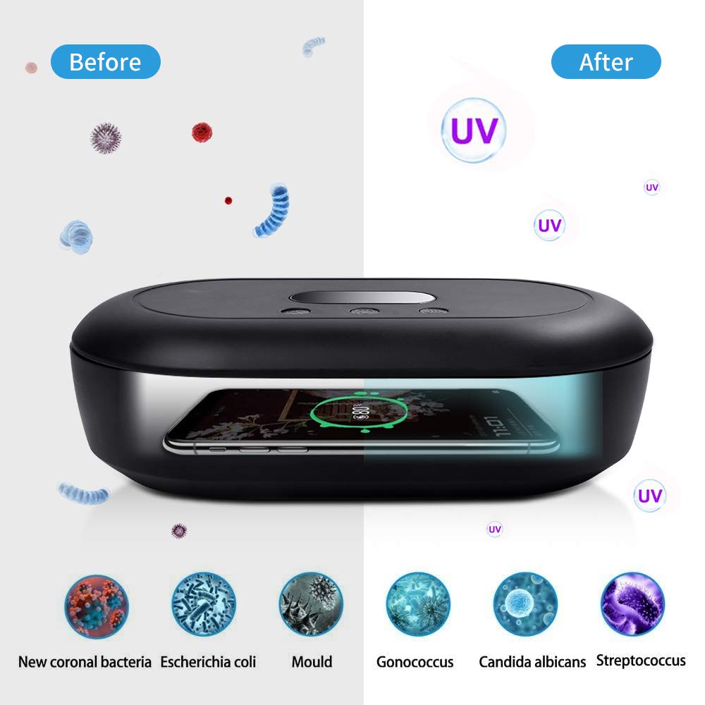 Sterilizzatore UV Portatile USB - Per Telefono, Gioielli, Occhiali | Disinfezione E Aromaterapia
