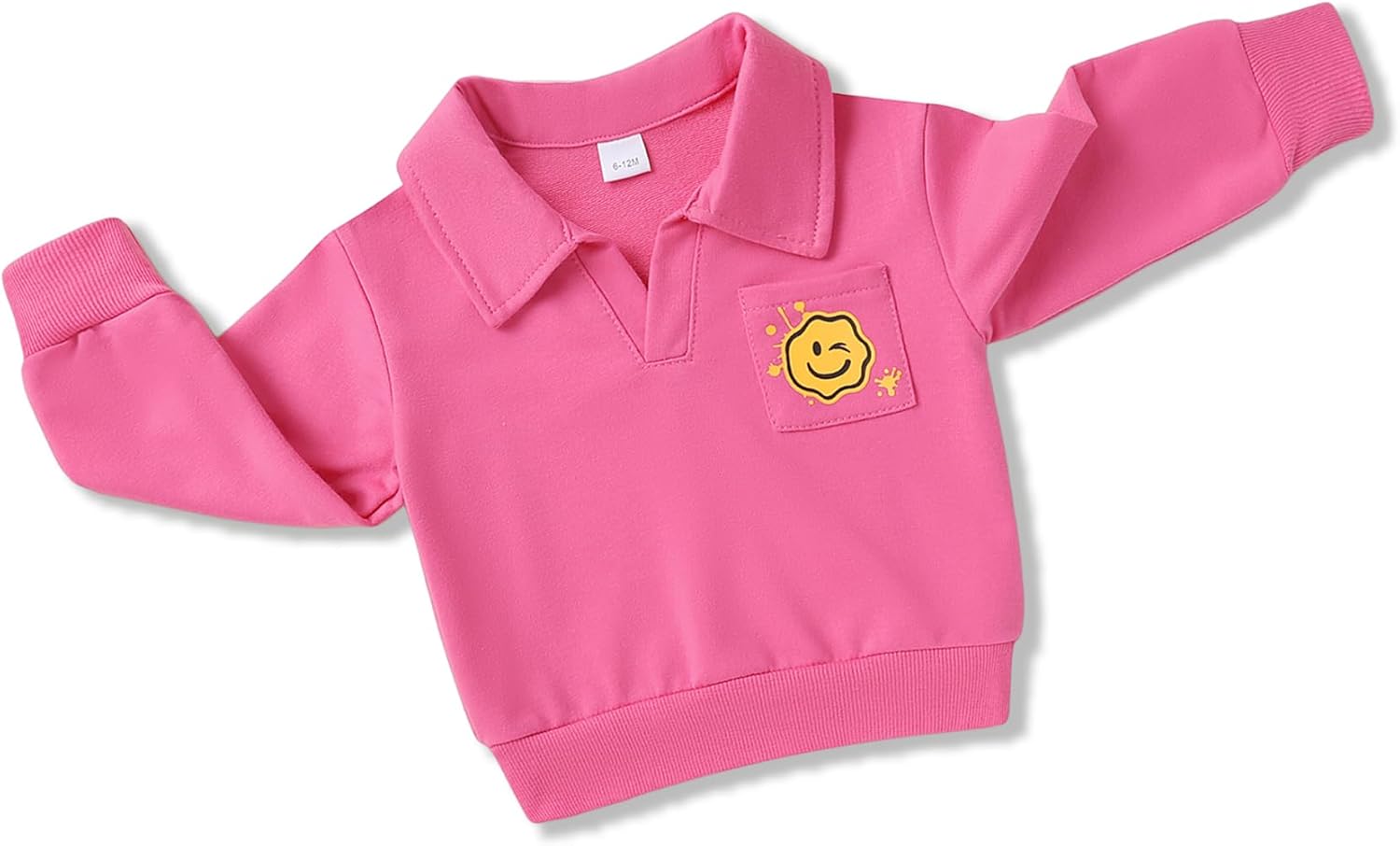 Happy Town Toddler Sweatshirt Boy Girl Fall Outfits Long Sleeve Solid Color Top Pullover Blouse Shirt Baby Winter Clothes Happy Town Toddler Sweatshirt Boy Girl Fall Outfits Long Sleeve Solid Color Top Pullover Blouse Shirt Baby Winter Clothes