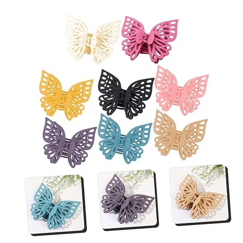 Miniatura 3 de 8 pinzas para el cabello de mariposas, pinzas grandes para mujeres y niñas, accesorios únicos para el cabello para fiestas y uso diario, pinzas