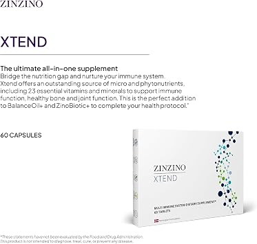 Zinzino - Xtend Immune Supplement - 60 Tablets