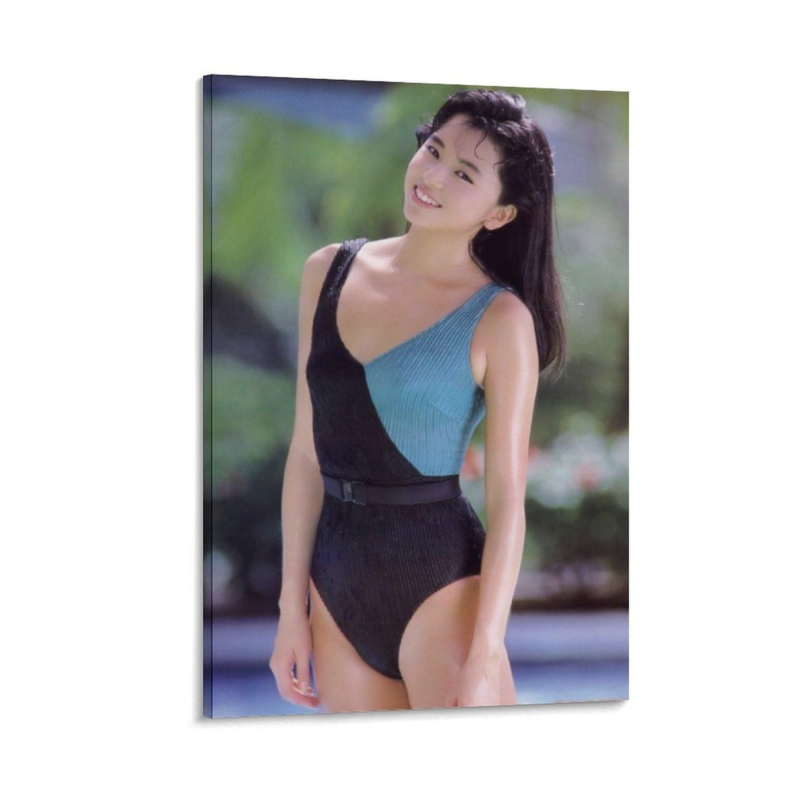 Amazon.co.jp: 山口智子水着セクシー写真壁の絵ポスター プリント