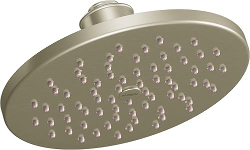 Miniatura 7 de Moen S6360 - Cabezal de ducha de lluvia de una sola función de 8 pulgadas con tecnología de inmersión a un caudal de 2.5 GPM, cromado