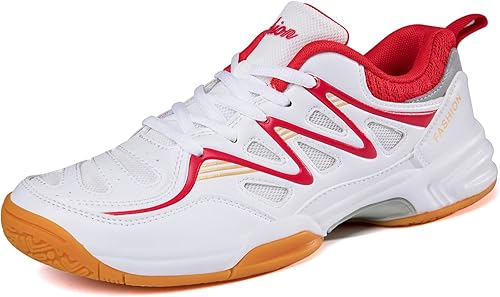 Zapatos de pickleball para hombre, zapatos de bádminton, zapatos de tenis para interiores, zapatos de pista de raquetbol, squash, zapatos de voleibol