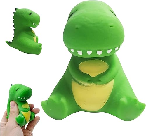 Juguete para apretar y aliviar la ansiedad, con forma de dinosaurio, para apretar y descomprimir, con agarre de mano, para aliviar la ansiedad,