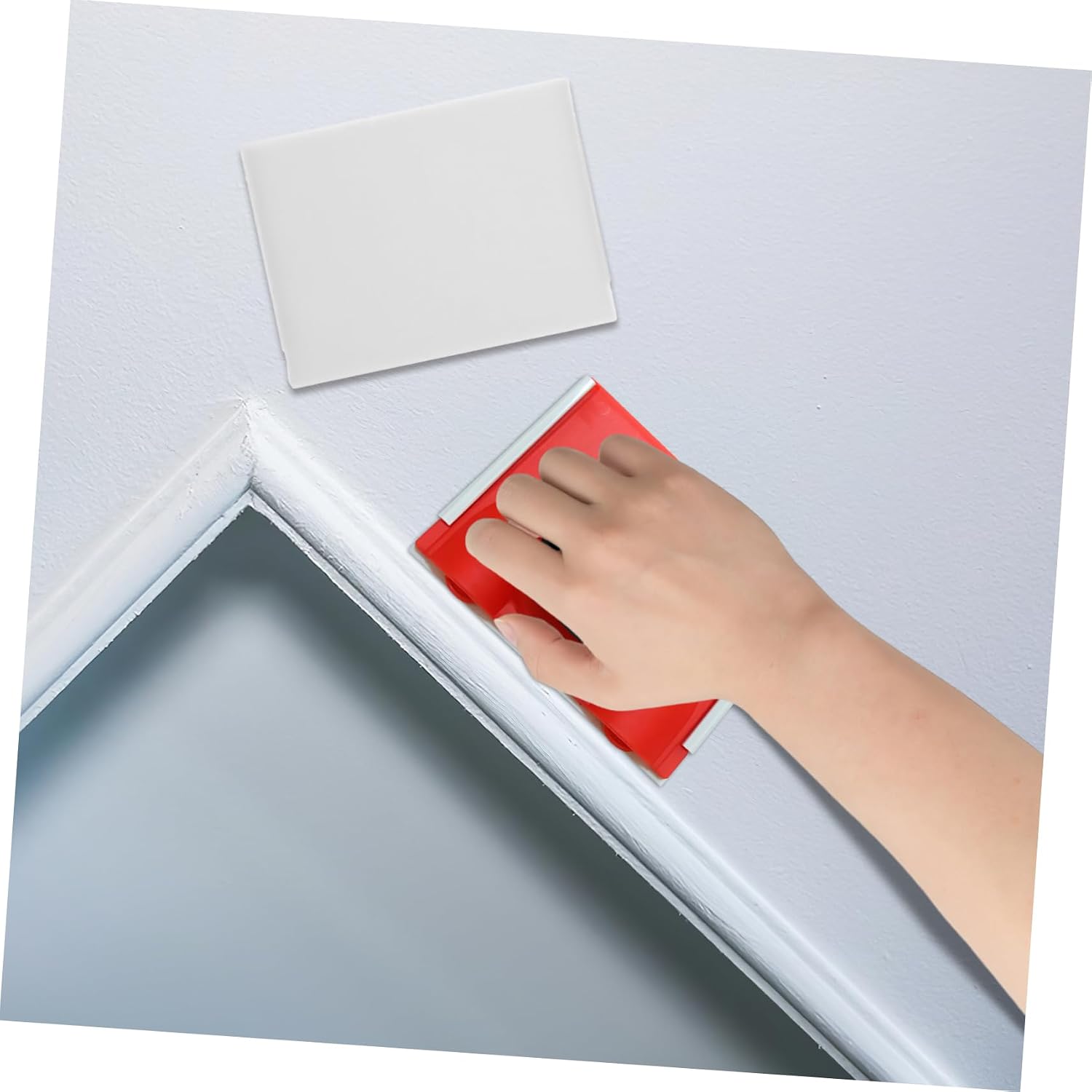 2pcs Edge Painting Tool Refills Replacement Trim Pads for Walls and Corners Durable Chemical Paint Brush Pads for Smooth Finish and Easy Use