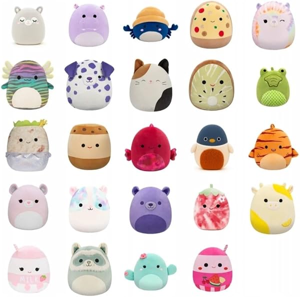 Squishmallows Micromallows™ Série 5 Peluche Surprise 6 cm 24 Figurines à Collectionner