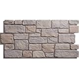 EverStone Cobblestone Faux Stone Panel, 48