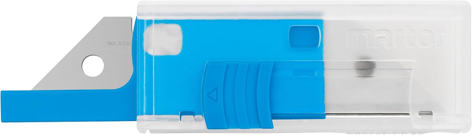 Martor 42063.70 Trapezoid Blade No.42063, Silver