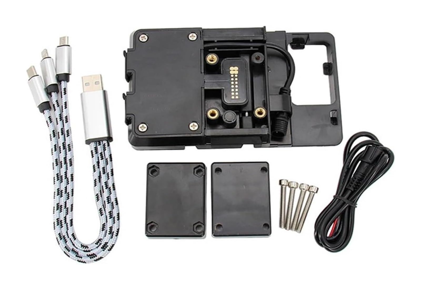 pour Moto Support Navigation GPS pour BMW pour G310GS pour G 310 GS 2017-2019 pour G310 Navigation Téléphone Support Cadre Brise Moto(Navigation Bracket)