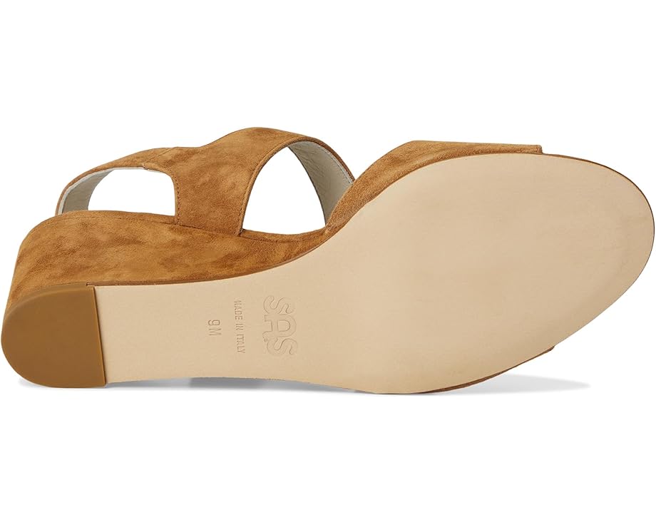 SAS Carine Quarter Strap Wedge Sandals - Bottom View