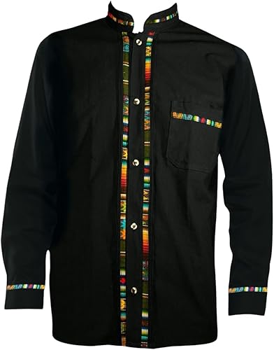 Camisas de manga larga para hombre, hechas en México, varios colores