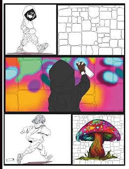 Manga Masterpiece Create Your Own Anime-Inspired Comic - 200 Blank Pages