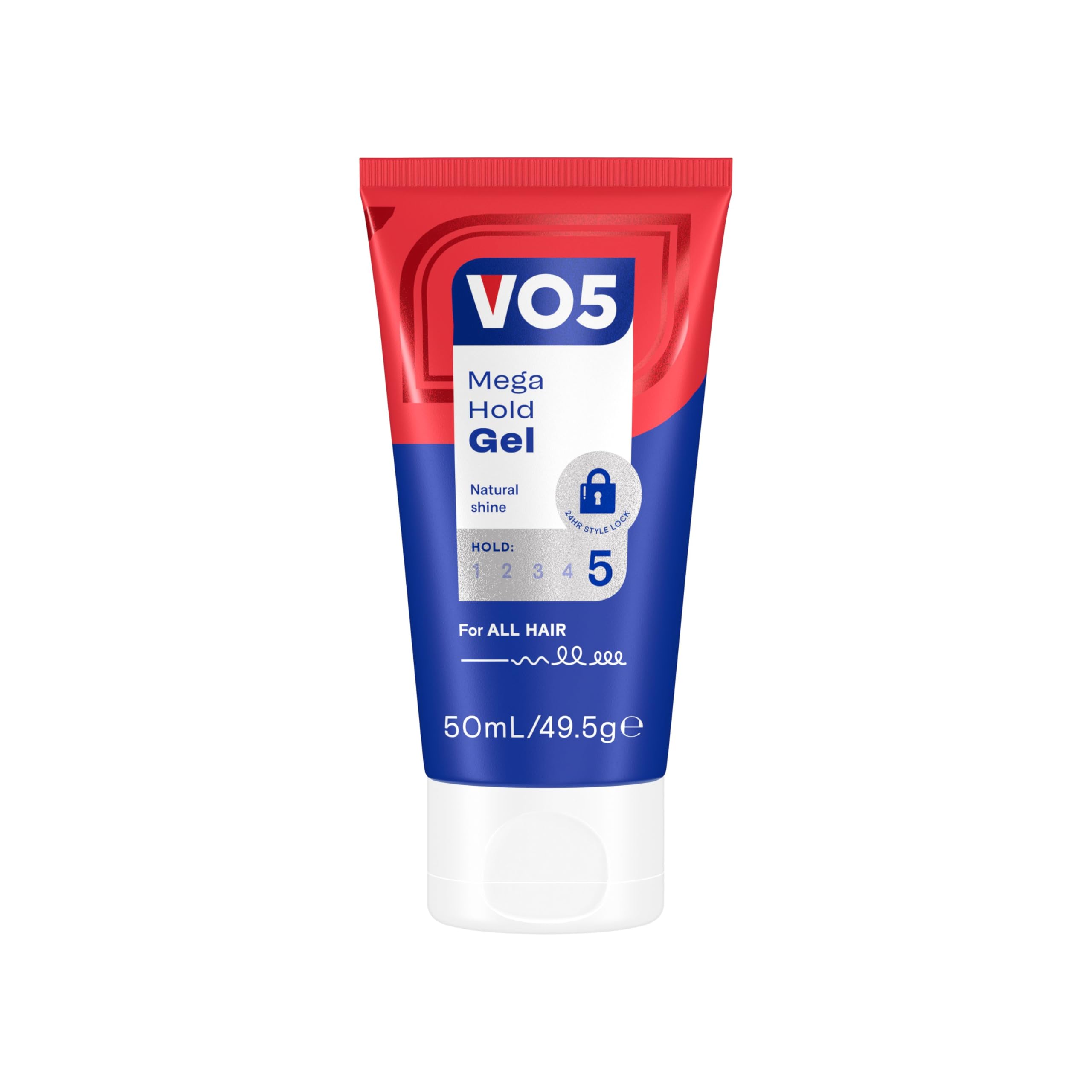 Vo5 Men's Blue Mega Hold Extra Control 'Styling Gel' 50Ml Pack Of 2 In | : Small