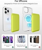 Vista 66 de Soporte magnético para tarjeta magnética para Apple Magsafe iPhone 14 Pro Max/14 Plus/14 Pro/14, 13 Max/13 Pro/13, 12 Max/12 Pro/12, accesorio