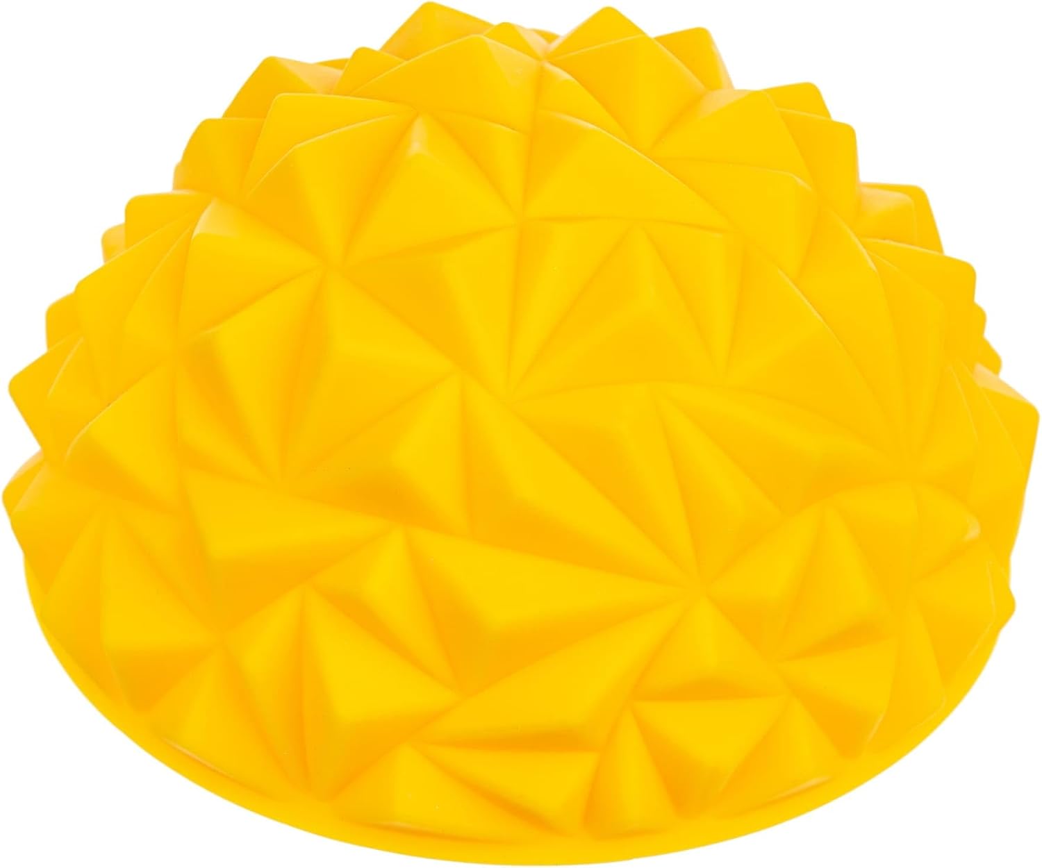 Fitness Hedgehog Hemisphere 16 cm Hedgehog Ball Training for Children & Adults Yellow