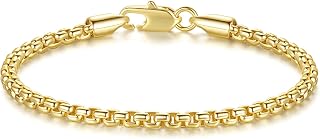 Gold Bracelets for Women 14K Gold Chain Bracelet for Women