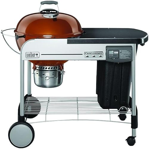 Parrilla a carbón Weber 15501001de rendimiento superior 22in color negro Rejilla 0 Cobre