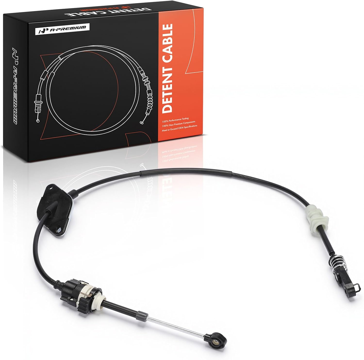 A-Premium 43.70 inch Automatic Transmission Detent Cable Compatible with Jeep Liberty 2011-2012 & Dodge Nitro 2011, 3.7L