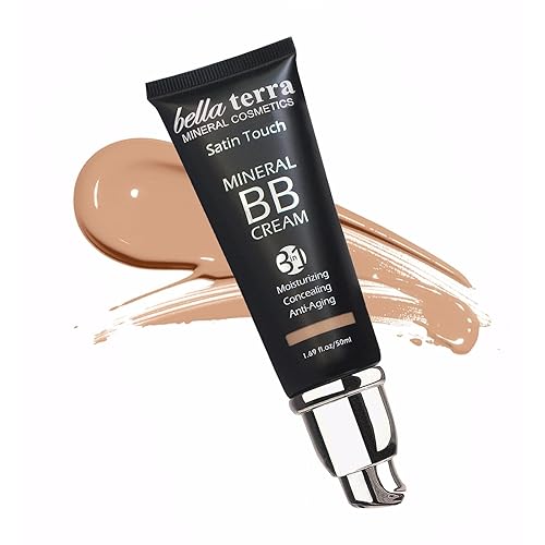 Miniatura 12 de Bellaterra Cosmetics BB Cream Tinted Moisturizer, Fundación 1.69oz - Dark 108 101 Feria,102 luz,40.9 in Medium,105 Bronceado Medio,107 Bronceado