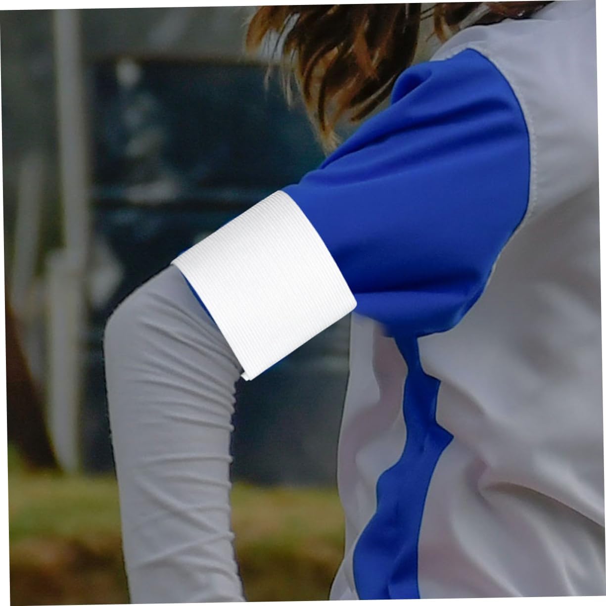 3pcs Blank Soccer Arm Bands Football Captain Wristband Youth Sports Accessory