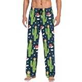 Ollabaky Pajama Pants for Men PJs Bottoms Sleep Lounge Pants with Pockets