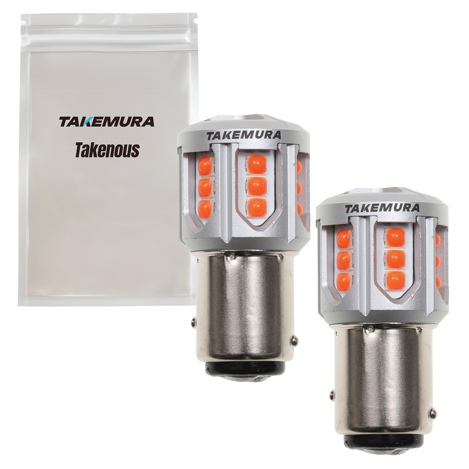 Amazon | Takenous 竹村商会 S25 LED ダブル クルクルテール レッド