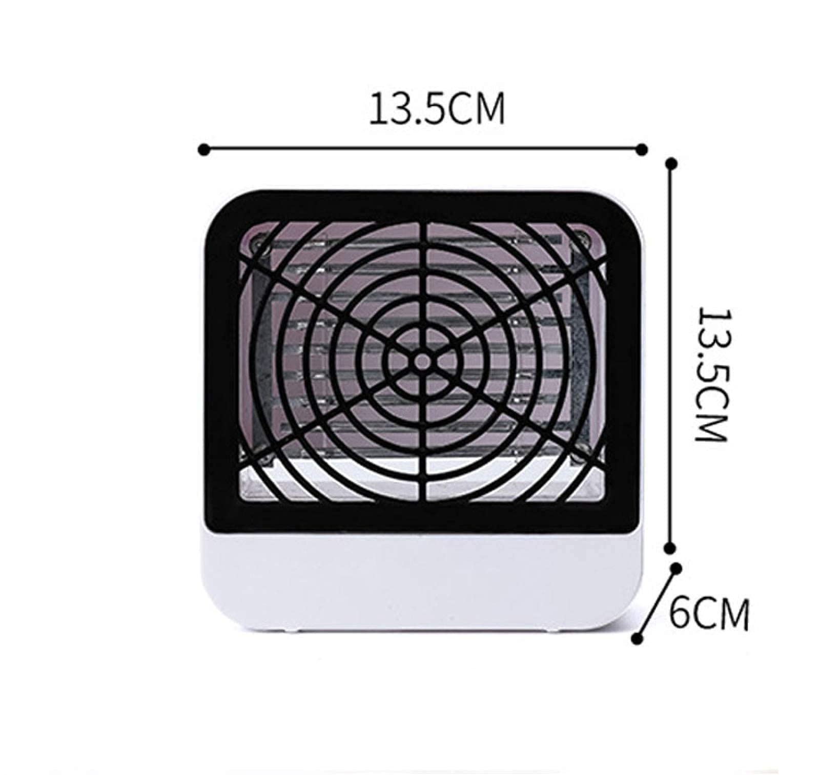 Lampada antizanzare, Lampada antizanzare elettrica a LED UV con Presa USB, fotocatalizzatore LED a Luce Blu antizanzare