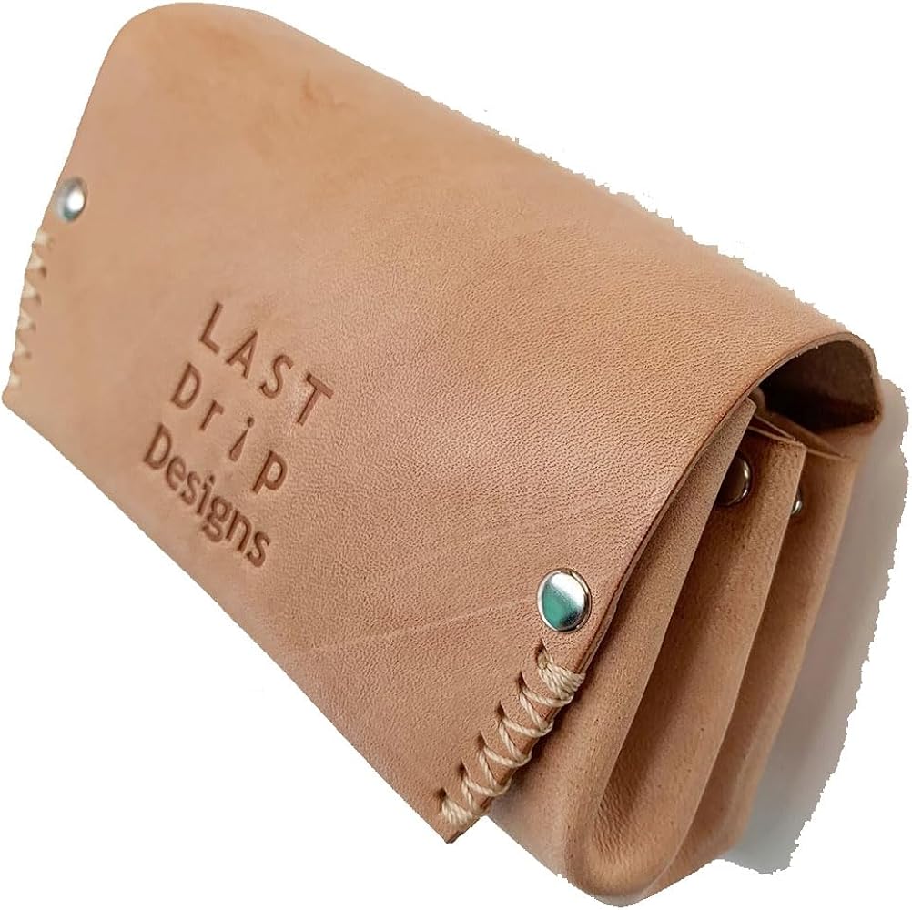 Amazon | [LAST Drip Designs] 本革 アコーディオン財布 お札折らない