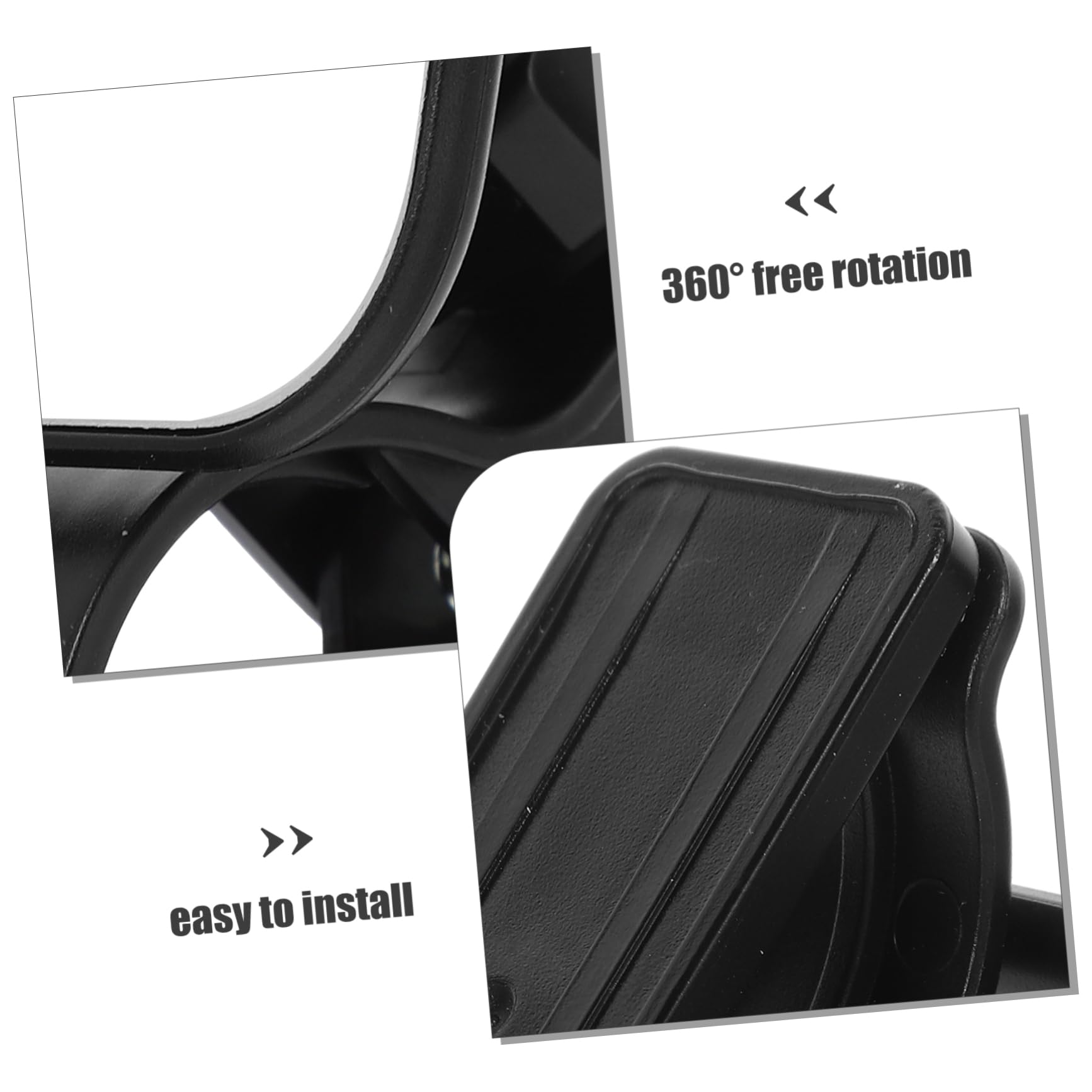 HAPINARY 360° Rotating Mirror for Rear Safe Rearview Mirror for Easy Install Automotive Accessory