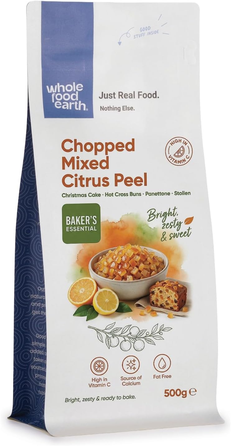 Chopped Mixed Citrus Peel 500g
