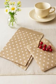 Bimotif 100Lü Hediye Paketi Seti, Puantiyeli Kese Kağıdı (11X20 Cm) Ve 105 Adet Sticker