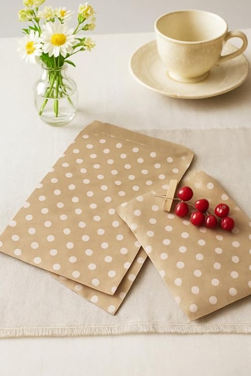 Bimotif 100Lü Hediye Paketi Seti, Puantiyeli Kese Kağıdı (11X20 Cm) Ve 105 Adet Sticker