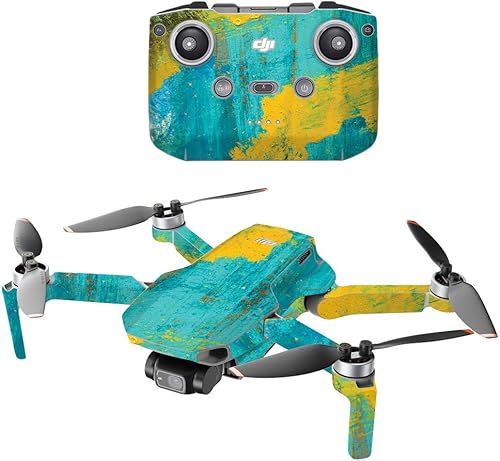 Miniatura 9 de MightySkins Compatible con DJI Mini 2 Dron portátil  Rompecabezas de peces de acción  Funda protectora de vinilo duradera y única  Fácil de aplicar