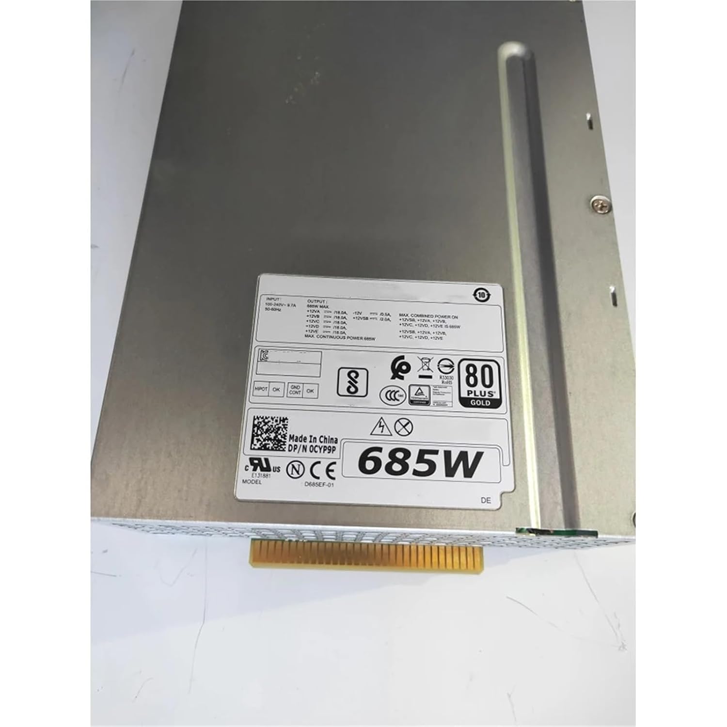 1pc for T5810 T7810 MT 685W Power Supply CYP9P W4DTF K8CDY D685EF-01 H685EF-00