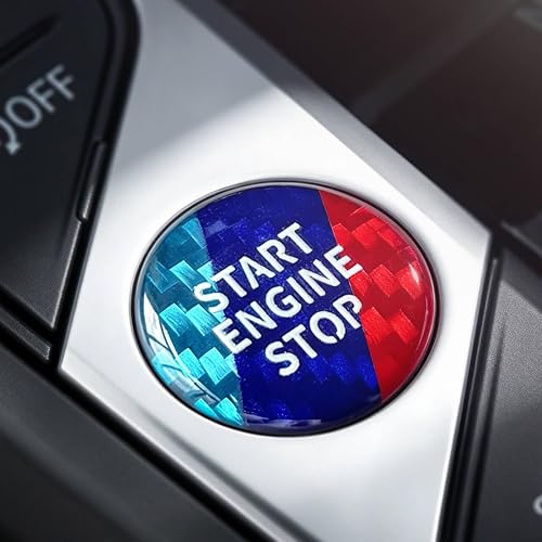 BETTERHUMZ Car Start Button Decal Sticker for BMW G42 225i M240i G22 425i