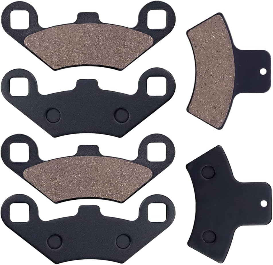Front and Rear Brake Pads for Polaris Sportsman 500 400 335 Scrambler 400 500 Trail Blazer 250 400 Magnum 325 500 Sport 400 Diesel 455 Xpedition 425 325 Trail Boss 325