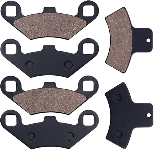 Cyleto Pastillas de freno delanteras y traseras para Polaris Sportsman 500 400 335 Scrambler 400 500 Trail Blazer 250 400 Magnum 325 500 Sport 400