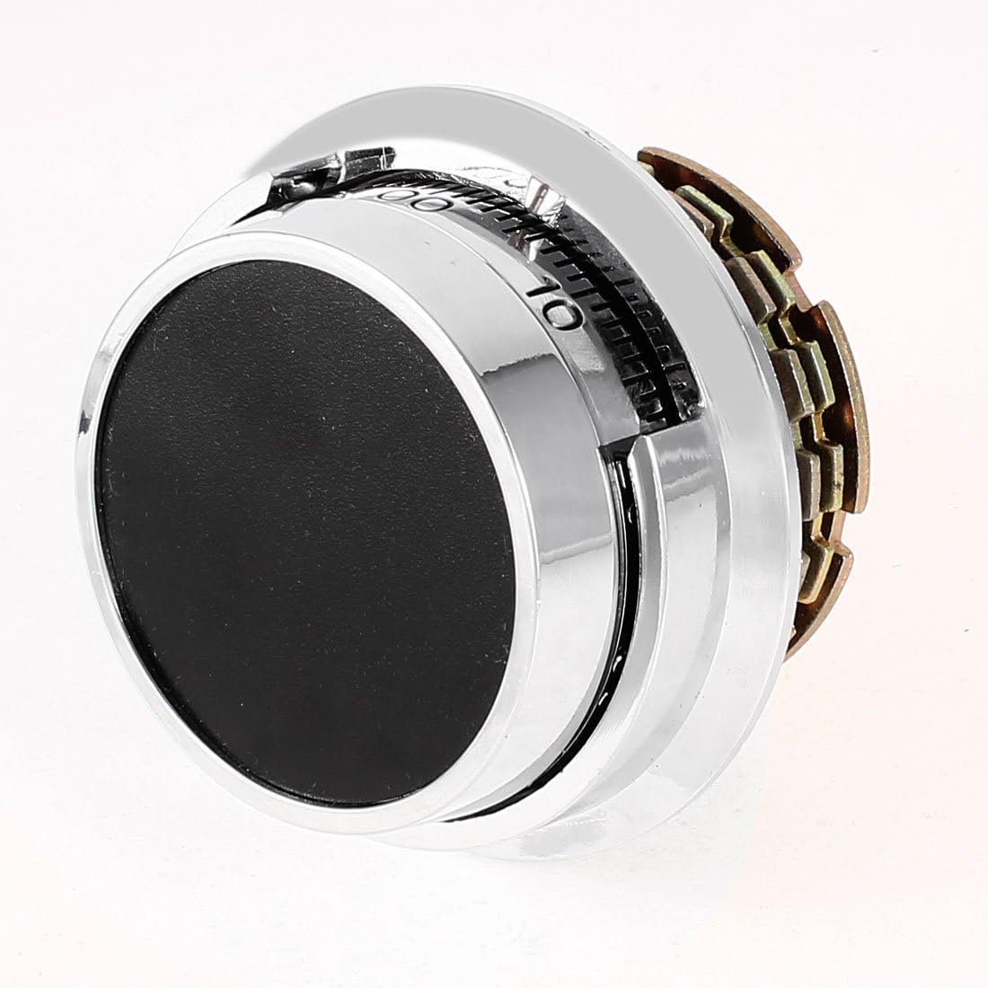 Silver Tone Padlocks & Hasps Metal Privacy Safety Combination Bank Safe Box Combination Padlocks Dial Lock