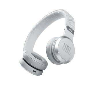 JBL Live 460NC – Casque audio supra-auriculaire sans fil – Écouteurs Bluetooth avec réduction de bruit et commande pour appels – Autonomie jusqu’à 50 heures – Blanc - Les Beatles, Paul McCartney, John Lennon, RIngo Starr, George Harrison