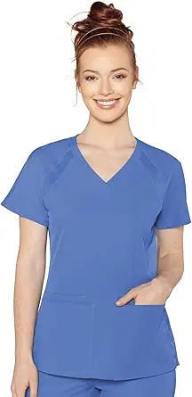 Med Couture Peaches Women's Raglan Top